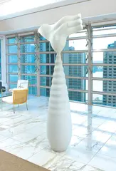 Akio Makigawa, Wisdom of Water (1995), 1995, Statuario marble and Carrara white marble