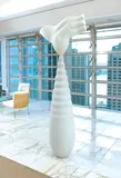 Akio Makigawa, Wisdom of Water (1995), 1995, Statuario marble and Carrara white marble