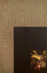 Wild Flower Painting #3 2000 by John Young, 2000, oil and digital scan on canvas, offered Jul 2015