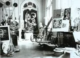André Villers, Atelier de Picasso a Cannes (1955)