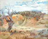 Hans Heysen, (Landscape)