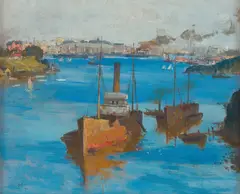 A. H. Fullwood, Berry's Bay 1927, 1927, oil on cardboard