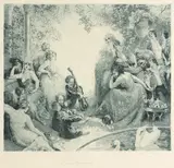 A Summer Day Andante 1925 by Norman Lindsay, 1925, etching, aquatint and engraving on paper, sold Jul 2015