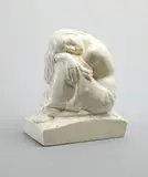 Arthur Murch, (Crouching Female Figure), sculpture