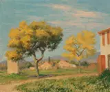 Rupert Bunny, Wattle Trees, South of France (circa 1934)
