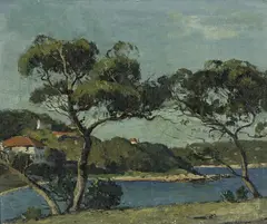 (Neutral Bay, Sydney) by Will Ashton, oil on canvas on board, sold Jul 2015