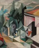 Roy De Maistre, Train (circa 1930)