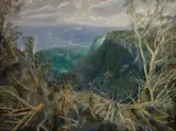 William Robinson, Canyon Gorge from Springbrook 1998, 1998, oil on canvas