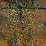 Fred Williams, Young Saplings, Kew Billabong (1975), 1975, oil on canvas