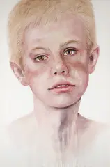 Cherry Hood, Brenden 2003, 2003, watercolour and varnish on canvas
