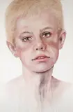 Cherry Hood, Brenden 2003, 2003, watercolour and varnish on canvas