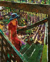 Robert Barnes, Coming Home (1999), 1999, oil on canvas