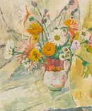 Grace Cossington Smith, Garden Bunch 1946, 1946, oil on board