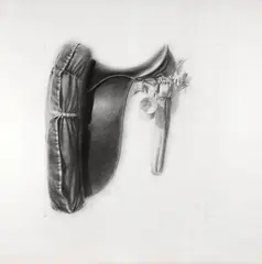 Saddle 1983 by Tim Storrier, 1983, pencil on paper, offered Apr 2015
