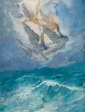 Norman Lindsay, Wind and the Furies (circa 1930)