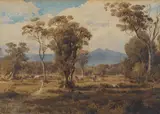 Louis Buvelot, (Landscape) 1873