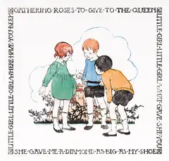 Ethel Spowers, Nursery Rhyme 1927, 1927, colour linocut on paper
