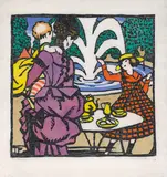 Thea Proctor, The Fountain (1925)