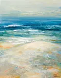 Susan Sheridan, Ocean Moods (1985), 1985, synthetic polymer paint on composition board