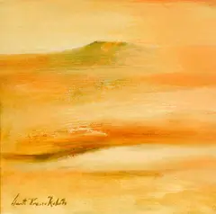 Gareth Jones Roberts, Desert Morning (1985), 1985, oil on composition board