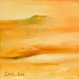 Gareth Jones Roberts, Desert Morning (1985), 1985, oil on composition board