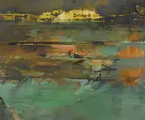 Venita Salnajs, Central Australia circa (1985), 1985, gouache on paper