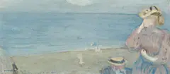 Charles Conder, Lune de Miel 1893, 1893, oil on board
