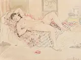 Thea Proctor, Reclining Nude (circa 1940)