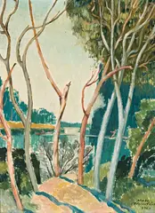 Adrian Feint, Study 1956, 1956, oil on fibre board
