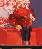 Criss Canning, Shades of Red (1999), 1999, oil on canvas