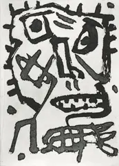 Fight Nite by David Larwill, etching on paper, offered Mar 2015