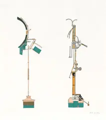 (Untitled) 1984 by Robert Klippel, 1984, collage on paper, sold Mar 2015