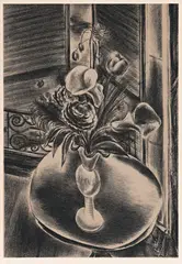 (Untitled) 1928 by Yasuo Kuniyoshi, 1928, lithograph on paper, sold Mar 2015
