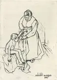 Suzanne Valadon, (Nurse and Child) 1908