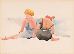 (Untitled) 1935 by Charles Demuth, 1935, watercolour on paper, sold Mar 2015