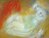 Arthur Boyd, Reclining Figure (1964), 1964, pastel on paper