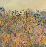 Fred Williams, Botanist's Garden (1975), 1975, oil on canvas