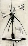 Bernard Buffet, Lys (Lilies) 1962, 1962, oil on canvas