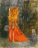 John Walker, The Collector No. 3 1985-86, 1985-86, oil on canvas