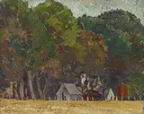 Jeffrey Smart, Camping at Second Valley 1944