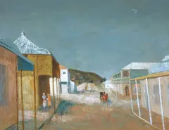 Charters Towers 1968 by Sali Herman, 1968, oil on canvas, sold Nov 2014