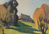 Dorrit Black, Landscape (circa 1935-1938)