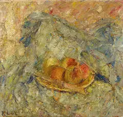 Kathleen O'Connor, Still Life, oil on fibre board