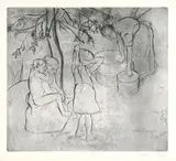 Suzanne Valadon, (Figures Washing Clothes) 1910