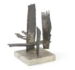 Clement Meadmore, Untitled (1960-1962), 1960-1962, bronze and marble