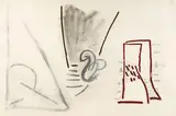 John Walker, Arabesque 1979, 1979, gouache and pastel on paper