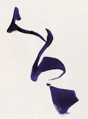 Michael Johnson, Egypt Violet 1995, 1995, synthetic polymer paint on paper