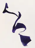 Michael Johnson, Egypt Violet 1995, 1995, synthetic polymer paint on paper