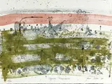 John Olsen, Tropical Rainshower 1978, 1978, lithograph on paper (unframed)