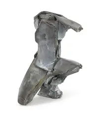 Kneeling 1988 by Maria Kuczyńska, 1988, bronze, sold Oct 2014